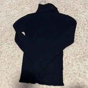 Black turtleneck